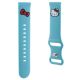 3. Hello Kitty Silikon-Katzenkopf-Universalband 20 mm - Blau