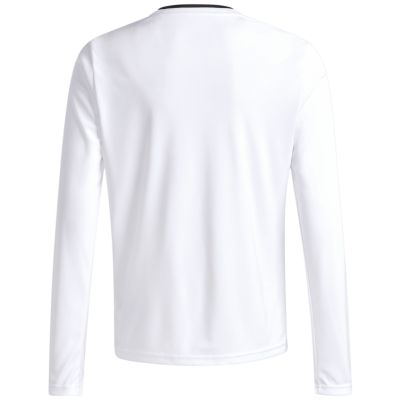3. adidas Entrada 26 Long Sleeve Jersey Kindertrikot, weiß, KF5874