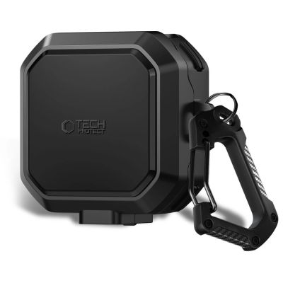 Tech-Protect Carbonox MagSafe Hülle für Samsung Galaxy Buds 4 / 4 Pro – Schwarz