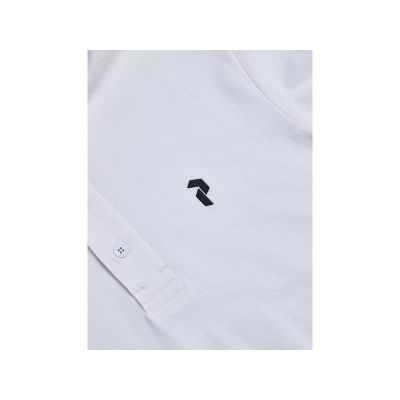 4. PEAK PERFORMANCE M Klassisches Baumwoll-Polo-Herren-T-Shirt, Weiß