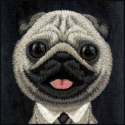 8. Nimmy Big Eyed Pet 2.0 Hunde-Hülle für iPhone 17 - Schwarz