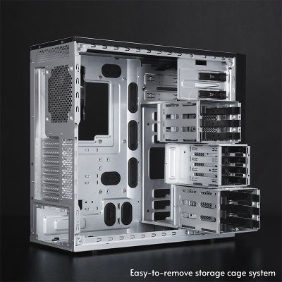 12. Chieftec BW-01B-OP Midi-Tower-Computer-Sicherheits- und Halterungsset Schwarz