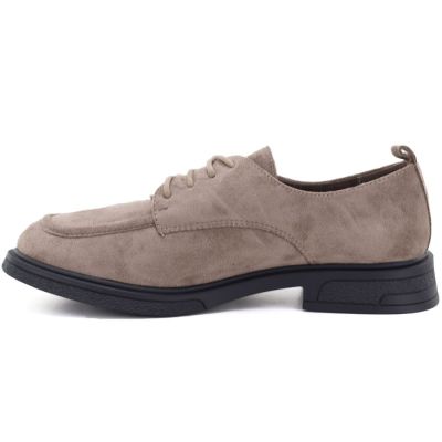 3. Damen-Wildlederschuhe in Beige, Modell Vinceza 62332