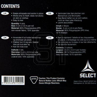 3. Klebeband für Gamaschen Select 4/Packung 5 cm x 4,5 m T26-17710