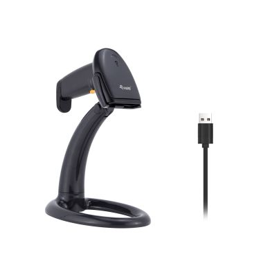 9. Equip 351020 Barcode-Lesegerät, Handheld, 1D-LED-Barcode-Lesegerät, Schwarz