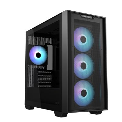 19. Asus A21 PLUS ARGB SCHWARZE Hülle