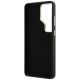 7. Guess Hülle mit genarbtem, großem 4G-Metalllogo für Samsung Galaxy S26 Ultra – Schwarz