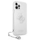 4. Guess GUHCP12LKS4GSI iPhone 12 Pro Max 6,7" Transparente Hardcase 4G Silver Charms Collection