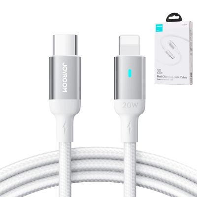 6. Joyroom Extraordinary Series A10 Lightning /USB-C-PD-Kabel (20 W, 1,2 m) – Weiß