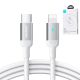 6. Joyroom Extraordinary Series A10 Lightning /USB-C-PD-Kabel (20 W, 1,2 m) – Weiß