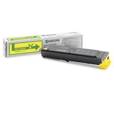2. KYOCERA TK-5205Y Tonerkartusche, 1 Stück, Original Gelb