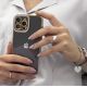 5. Fashion Case für iPhone 12 Pro Gold Frame Gel Cover Rot