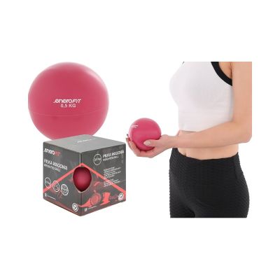7. Gewichtsball mit 0,5 kg Gewicht, pink, Enero Fit