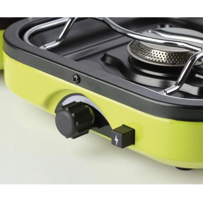 12. Doppelter Campingkocher DUAL COMPACT + GRILL