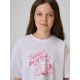 4. Mädchen-Baumwoll-T-Shirt 4F 4FJRSS26TTSHF3983-11S