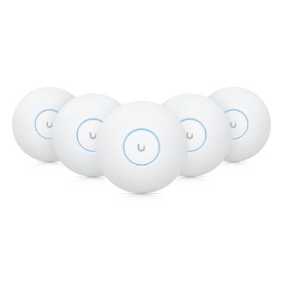 Ubiquiti U7-Pro-5 WiFi7 Access Point, 6 GHz, 9,3 Gbit/s, 1x RJ45 2,5 Gbit/s, 5er-Pack
