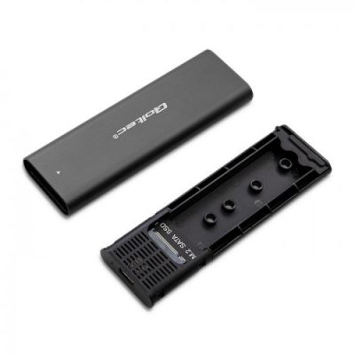 9. QOLTEC M.2 SATA SSD-Gehäuse | NGFF | USB Typ C