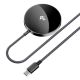 2. Acefast E24 Qi2 15W magnetisches induktives Ladegerät mit 1,2m USB-C-Kabel - Schwarz
