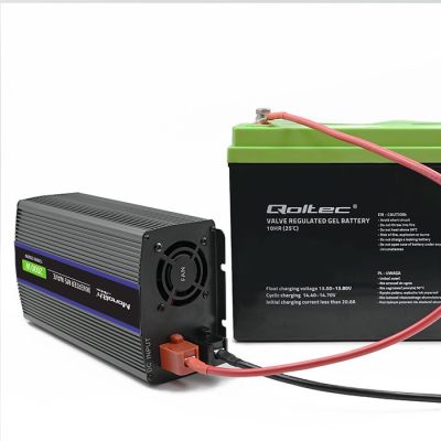 13. Qoltec Monolith 2000 MS Wave Spannungswandler | 12 V auf 230 V | 1000/2000 W | USB