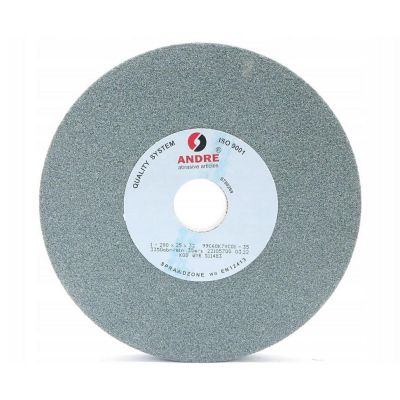 ANDRE Flachschleifscheibe 200 mm x 25 mm x 32 mm 99C60K7VC01-35 Grün "Typ 1"