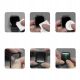 4. Tech-Protect Glass Flex+ 2er-Pack für Apple Watch 40 mm – Schwarz