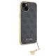 4. Guess 4G Charms Collection Hülle für iPhone 15 Plus – Grau