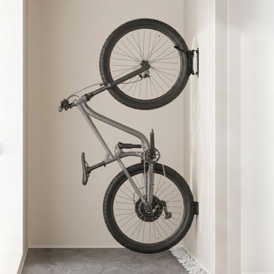 4. MACLEAN Fahrradhalter / Wandhalterung, max. Traglast 35 kg, Neigungswinkelverstellung, Stahl MC-171