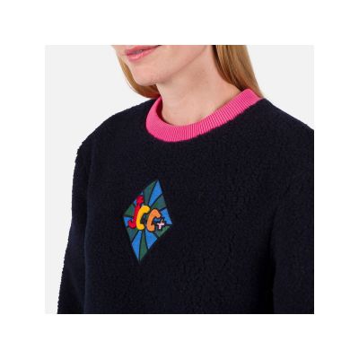 9. Rossignol W Lumy Fleece Sweatshirt Blau