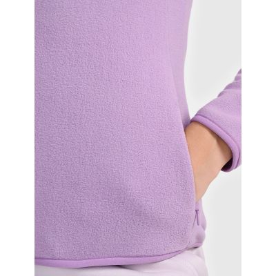 5. Damen-Slim-Fleecejacke mit Stehkragen 4F 4FRAW25TFLEF496-52S