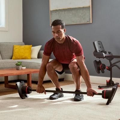 8. Bowflex 2080 SelectTech verstellbares Langhantelset 100874