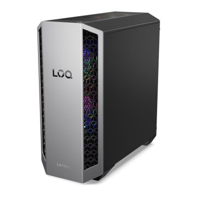 13. Lenovo LOQ Tower 26ADR10 Ryzen 7 8745HX 32 GB DDR5 5200 SSD 1 TB GeForce RTX 5060 8 GB Win11 Luna Gray / Eclipse Black