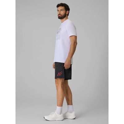 8. Herren-T-Shirt mit Aufdruck, regulär, Größe 4F 4FRSS26TTSHM4039-10S