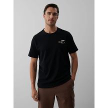 Herren-T-Shirt mit Aufdruck, regulär, Größe 4F 4FKAW26TTSHM4477-20S