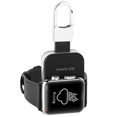 2. Terratec Charge AIR Key 950 mAh kabelloses Laden Schwarz, Silber