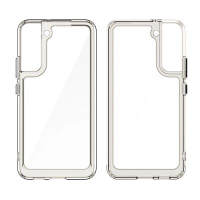 3. Outer Space Case für Samsung Galaxy S23+ Cover mit einem flexiblen transparenten Rahmen