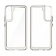 3. Outer Space Case für Samsung Galaxy S23+ Cover mit einem flexiblen transparenten Rahmen