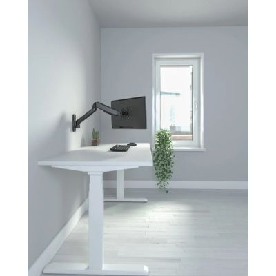5. Techly ICA-LCD G112E Monitorhalterung / Monitorständer für Monitore bis 81,3 cm (32") zur Wandmontage, Schwarz