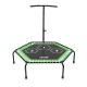 8. VIRTUFIT FITNESS PRO TRAMPOLIN MIT GRIFF - SCHWARZ - 127 CM