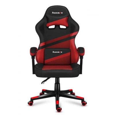 12. Huzaro Force 4.4 Gaming-Stuhl aus rotem Netzgewebe