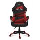 12. Huzaro Force 4.4 Gaming-Stuhl aus rotem Netzgewebe