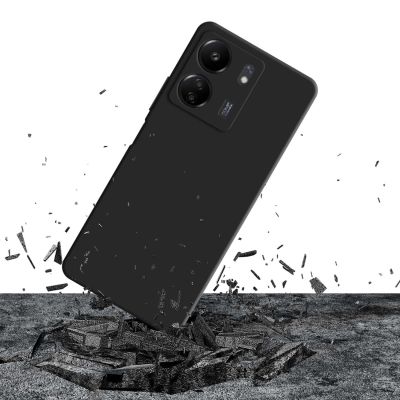 8. 3mk Silikonhülle für Xiaomi Redmi 13C/POCO C65 – schwarz