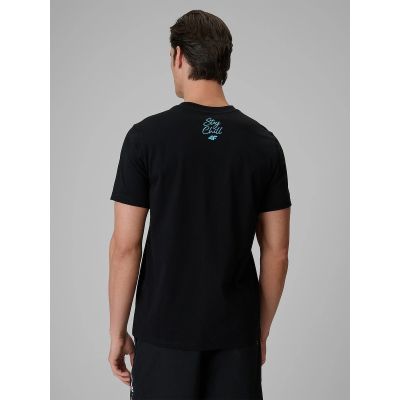 4. Herren-T-Shirt mit Aufdruck, regulär, Größe 4F 4FRSS26TTSHM4321-20S