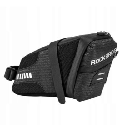 6. Rockbros C29-BK wasserdichte Fahrradtasche unter dem Sattel – schwarz