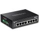 3. Trendnet TI-G80 Unmanaged Switch - 8 x 100/1000/10000 - DIN-Schienenmontage, Wandmontage - DC (TI-G80)