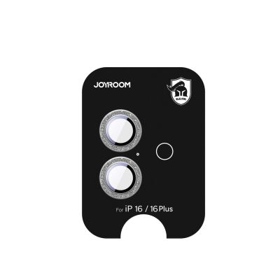 Joyroom JR-MSF0299 Schutzglas für iPhone 16/16 Plus Linsen - Silber