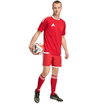 7. adidas Tiro 26 Competition Match Shorts für Herren, rot-weiß, KA6179