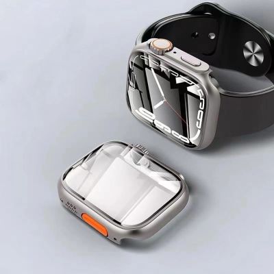 4. Tech-Protect Defense360-Gehäuse für Apple Watch 4 / 5 / 6 / SE (44 mm) – Titanorange