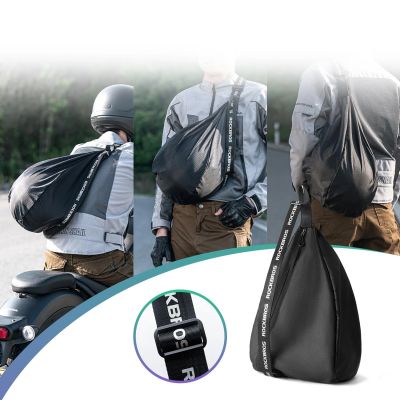 3. Rockbros H34 Rucksack mit Helmhalterung – Schwarz