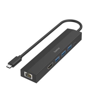 10. Hama 00200144 USB 3.2 Gen 1 (3.1 Gen 1) Typ-C Hubs und USB-C-Hubs 5000 Mbit/s Schwarz