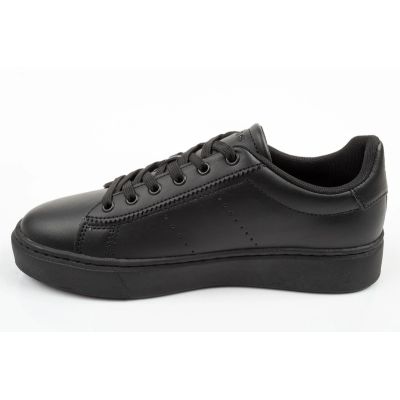3. Levi's Evelyn Kinder-Sportschuhe, schwarze Sneaker für Jugendliche
